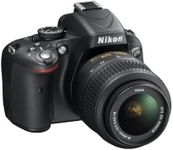 Nikon D5100 16.2MP Digital SLR Camera & 18-55mm VR Lens (Renewed)