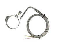 Exhaust Gas Temperature Sensors K Type Adjustable Insert Length with Clamp (1.5~2.5 inch)