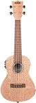 Kala Brand Music Co. KA-20 Collection, 4-String Ukulele, Right, Natural, Concert (KA-20CE)