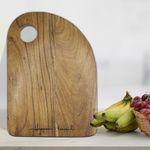 RAG28 Acacia Wood Kitchen Chopping Board | Cutting Board | Serving Board | Natural Seasoned Wood (Size: 12X8X0.75 Inches) CT02