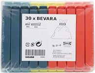 Ikea Bevara Sealing Clip Multicolor, IKEA-Bevara-Clip-Multicolor-1pk