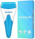 Ice Roller, BearKig Ice Roller for Face, Upgrated Ice Face Roller, Cold Facial Ice Roller Massager for Eye Puffiness, Women's Gifts, Migraine, TMJ Pain Relief & Minor Injury, Skin Care Products (Blue)