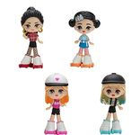 Trunkin | Blackpink Girl Band Kpop Model A Music Band Action Figures | Figurines with Stand (Set of 4) Figures