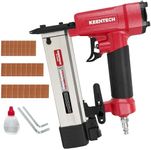 KEENTECH Pneumatic Pin Nailer 23 Gauge, Pin Nail Gun with 2160pcs 1/2" to 1-3/8" Pin Nails, Headless Air Micro Pinner with Dual Safety Trigger for Cabinets, Interior Decoration, Windows, Crafts