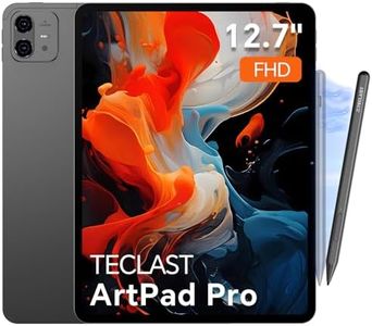 TECLAST Tablet Artpad Pro 12.7" Android 15 Tablets, Helio G99 Gaming Tablet | 20GB RAM 256GB ROM | Dual SIM LTE | 10000mAh | Widevine L1 | GPS/GMS | USBC Anschluss | 30W Schnellladung | Stift inkl.
