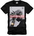 E1SYNDICATE T-SHIRT 2PAC TRUST NO ONE TUPAC SHAKUR NOTORIOUS B.I.G LAST KINGS BLACK S/M/L/XL