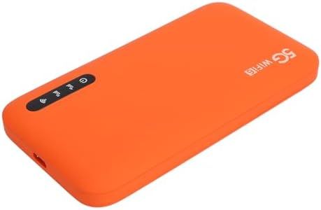 Hotspot Portable 5G, LED WiFi WiFi LED WiFi à Grande Vitesse à la Vitesse de 6100 MAh Conviviale pour Le ou Le Bureau