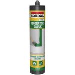 Soudal Decorators Caulk 300ml - Gap Filler - White Painters Caulk