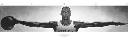 Michael Jordan Wings Giant Basketball Sports Door Poster 23 x 72 inches