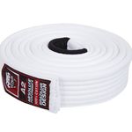 Venum Men's Venum Brazilian Jiu Jitsu Belt White Size A2, White, A2 UK