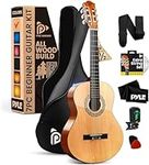 Pyle Beginner Acoustic Guitar Kit, 