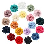 inSowni 20pcs Decorative Retro Rose Flower Alligator Hair Clips Duckbill Hair Barrettes Floral Hair Bow Fancy Hair Accessories for Baby Girls Toddlers Kids Teens Women (20 Pack 2.8" Flower Hair Clips)