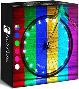 Activ Life Bicycle Lights (2 Tire) Bicycle Accessories Kids Beach Cruisers Cycling BMX Mountain Bike Accessories Adult Bikes Luces para Bicicleta Men Women Boys Girls Gifts