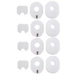 4G-kitty 4 Pack HV300 Foam Felt Replacement Filter for Shark Rocket Vacuum Cleaner HV300W, HV301, HV302, HV303, HV305, HV308, HV310, UV450,Compare to Part # XFFV300