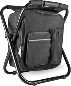 Portable Folding Backpack Chair with Cooler, 3 in 1 Backpack Chair, with Insulated Cooler Bag Hunting Backpack, Waterproof Foldable Fishing Backpack,for Outdoor Events, Hiking, Travel, Beach