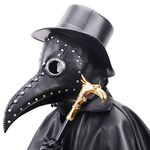 NECHARI Steampunk Plague Doctor Bird Beak Mask Plague DR Halloween Costume Masquerade Masks