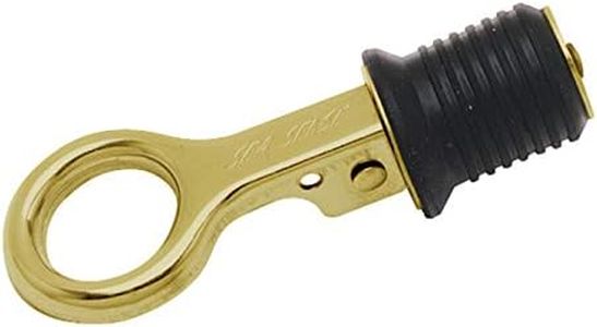 Unified Marine 50032292 Snap Drain Plug (Brass, 1- Inch)