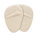 COMFY LIF Metatarsal Pads for Women Ball of Foot Cushions (2 Pairs Foot Pads) All Day Pain Relief and Comfort One Size Fits All Shoe Inserts