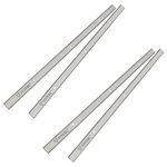 2 Set(4Pack) 12.5-Inch Replacement Blades Knive For WEN 6550, Ryobi AP-12, Delta 22-560, Grizzly G0663 Planer