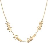 Personalized Custom 4 Name Necklace