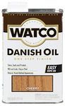 Rust-Oleum Watco Danish Oil Finish for Interior Wood Surface - Stain and Protect in One Step (946 ml | Color: Cherry)