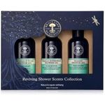 Neal’s Yard Remedies Reviving Shower Scents Collection Gift Set | Uplifting Shower Gels With Organic Essential Oils | Vegan Shower Gels Made With Organic Ingredients