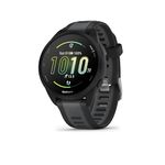 Garmin Forerunner 165 GPS 43mm Running Smartwatch, Lightweight, AMOLED Touchscreen, Advanced Training, Insights and Features, Safety & Tracking Features, up to 11 days Battery Life, Black