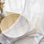 Maison Colette Linen Sheer Curtains