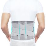 Thx4COPPER Back Brace- Low Profile Lower Back Support Belt with Breathable Mesh Design - Adjustable Support Straps - Women/Men