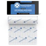 Saniderm Tattoo Aftercare Bandage, Transparent Adhesive Bandages That Protect and Heal Tattoos or Minor Skin Wounds, 1 Professional Roll, 6 Inch x 8 Yard