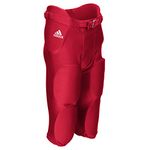adidas Youth Audible Padded Football Pant XL Power Red