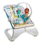 Fisher-Price Colourful Carnival Comfort Curve Bouncer, Multicolour, of