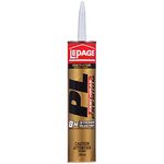 LePage PL Premium Fast Grab Construction Adhesive, 295 ml, Cartridge , Grey.