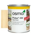 Osmo Polyx®-Oil - Hard Wax Oil 3062, Clear Matt, 750ml - Durable Wood Oil for Furniture, Water-Resistant Floor Wax, Wood Treatment & Wood Finish - Ideal for Oak, Pine, Spruce, Beech & More