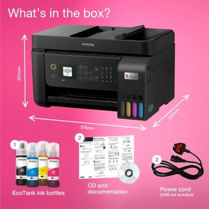 Epson EcoTank ET-4800 Wireless All-in-One Printer – Cartridge-Free