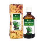 Saw Palmetto Oil (Serenoa Repens) | Pure and Natural Cold-Pressed Oil | Moisturize and Nourish Skin, Prevent Hair Loss| Used in Cream, Lotion, Shampoo, Serum, and Many Others - 100ML