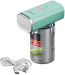 Proctor Silex Smooth Edge Cordless one Press Can Opener, Rechargeable, Compact and Easy to Store, Hands Free, Auto Allign, Auto Shut Off, Compact,Mint, 76504