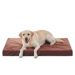 SunStyle Home Washable Dog Bed Mattress with Oxford Fabric, Waterproof Dog Bed for Crate,Dog Mat Outdoor,111 x 89 x 10 cm (L x W x H)