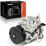 A-Premium Air Conditioner AC Compressor with Clutch Compatible with Honda Civic 1.8L 2006-2011, Replaces# 38800-RNA-A01, 38810RRBA01 38800RNBA02 38800-RNB-A02