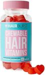 HAIR BURST Biotin Gummies for Hair Growth - Hair, Skin and Nails Vitamins with Zinc & Selenium, Vegan Hair, Skin and Nails Vitamins for Thicker, Shinier Hair (60 Strawberry Gummies)