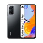 Xiaomi Redmi Note 11 Pro - Smartphone 6+128GB, 6.67” 120Hz FHD+ AMOLED DotDisplay, MediaTek Helio G86, 108MP+8MP+2MP+2MP AI quad Camera, 5000mAh, Graphite Gray (UK Version + 2 Years Warranty)