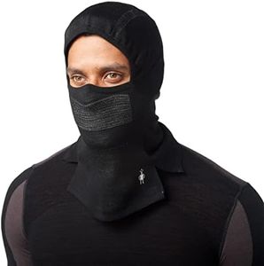 Smartwool Intraknit Thermal Merino Balaclava - Black/White