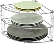 SimpleHouseware 3-Tier Corner Plate