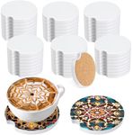 Guiqulai 48PCS Ceramic Car Sublimat