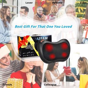 iKristin Shiatsu Neck and Back Massager – Deep Tissue Massage Pillow