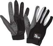 Vic FIrth - Vic Gloves - Drummer's Gloves with Improved Grip and Ventilated Palm - Black/Grey - Medium