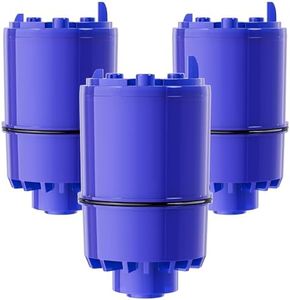 Faucet Mount Water Filter Replacement, Fit for All PUR, PURS PLUS, RF-9999 Faucet Water Filtration Systems, Compatible with RF-3375 Pur Water Filter Replacement, 3 pack By AVXBYR