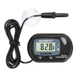 AQUANEAT Aquarium Thermometer LCD Digital for Fish Tank Vivarium Reptile Terrarium