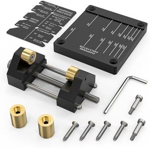 Precise Chisel Sharpening Jig Kit, Honing Guide System for Woodworking Chisels and Planes (5/32" to 3"), Chisel Honing Guide with Adjustable Angle Fixture and Angle Gauge