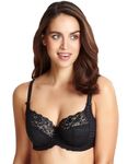 Panache 7285 Envy Full Cup Balcony Bra Black